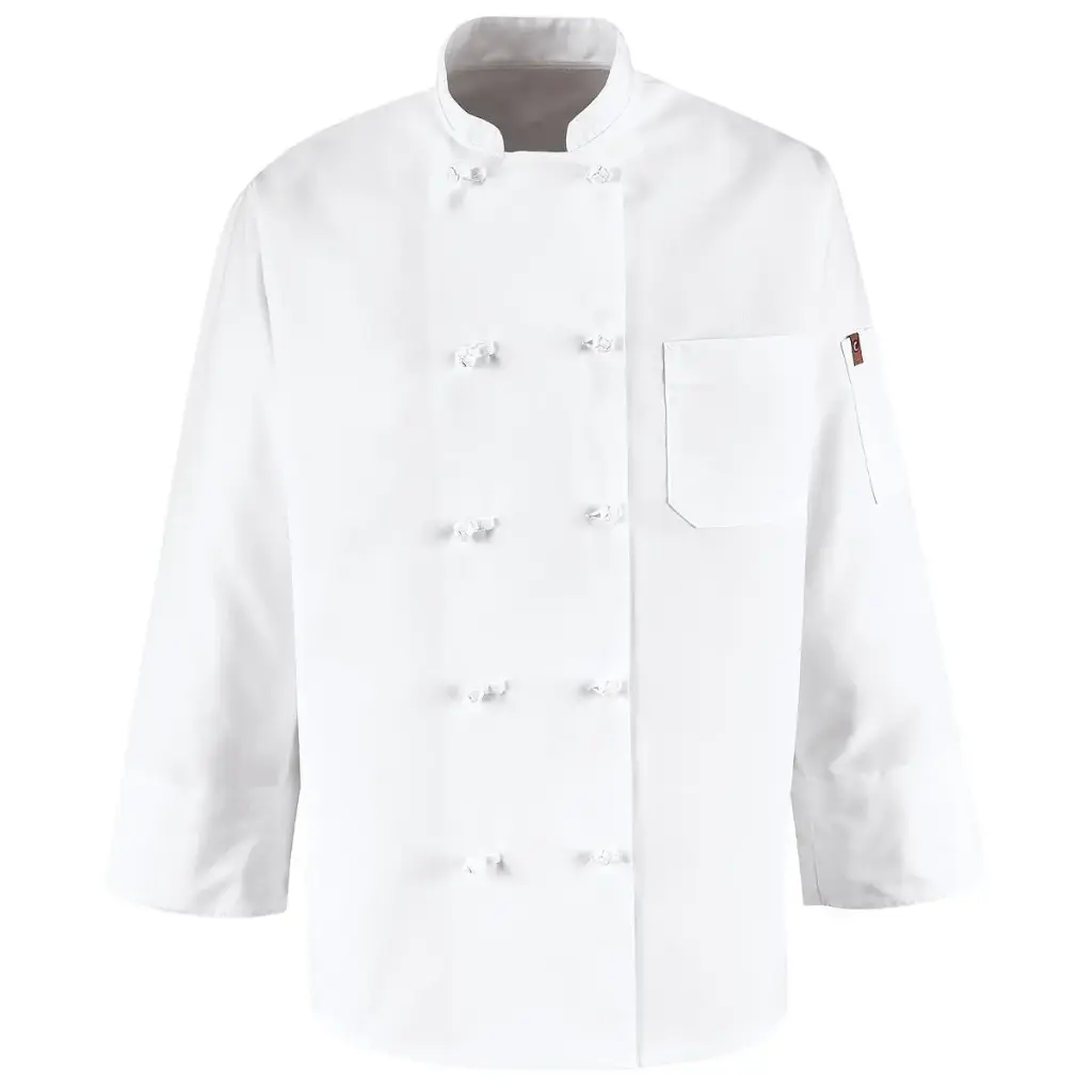 FILIPINA CHEF CON 10 BOTONES DE NUDO REDKAP 0421