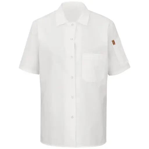 CAMISOLA DE COCINA DAMA MC OIBLEK Y MIMIX REDKAP 501X